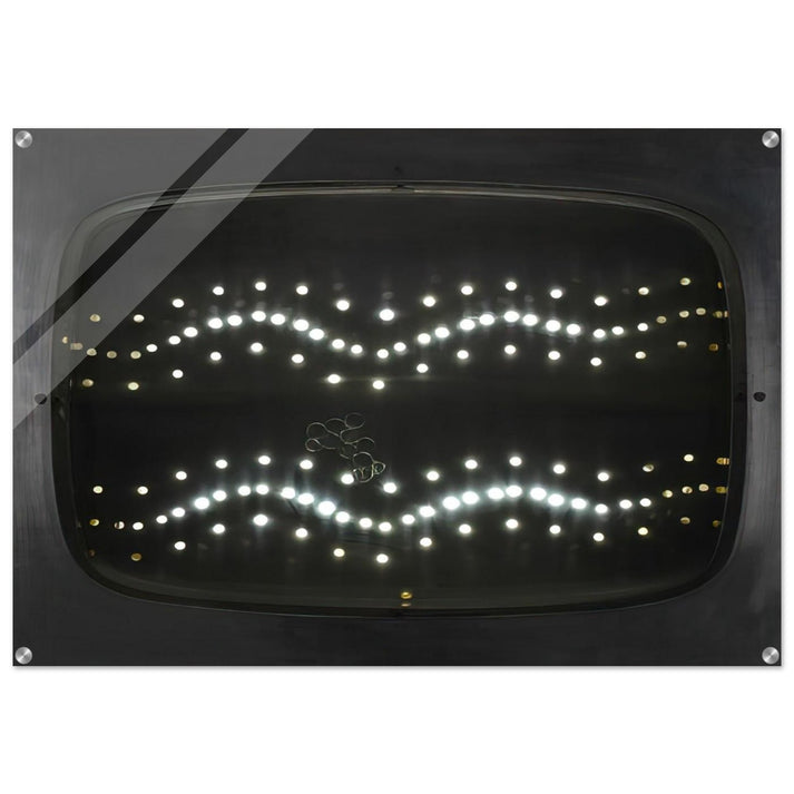 Televisor hidraulizado 1 - 1956 - Gyula Kosice Acrylic Print - 70x100 cm / 28x40″ inches