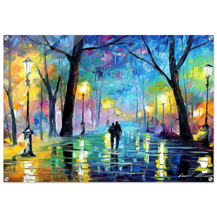 Leonid Afremov - Leonid Afremov Acrylic Print - 70x100 cm / 28x40″ inches