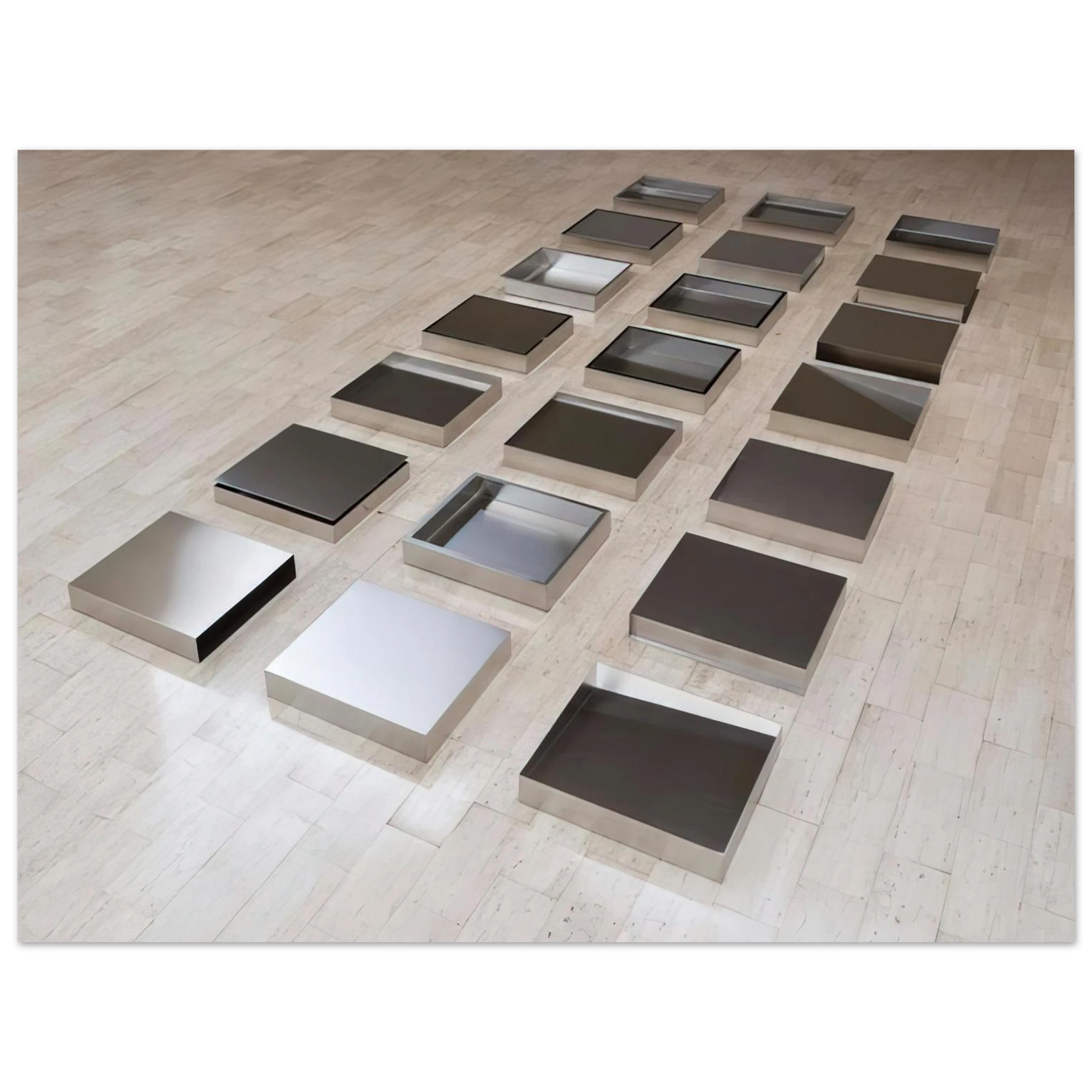 Donald Judd - Untitled - 1977 Fine Art Poster - Default Title