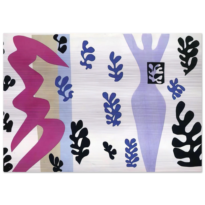 THE KNIFE THROWER 1947 - Henri Matisse Brushed Aluminum Print - 70x100 cm / 28x40 inches | Henri Matisse Aluminum Print | Henri Matisse Prints