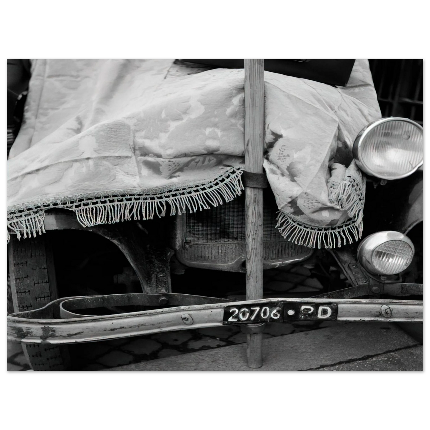 Robert Rauschenberg - ROME FLEA MARKET V 1952 Fine Art Poster - Default Title