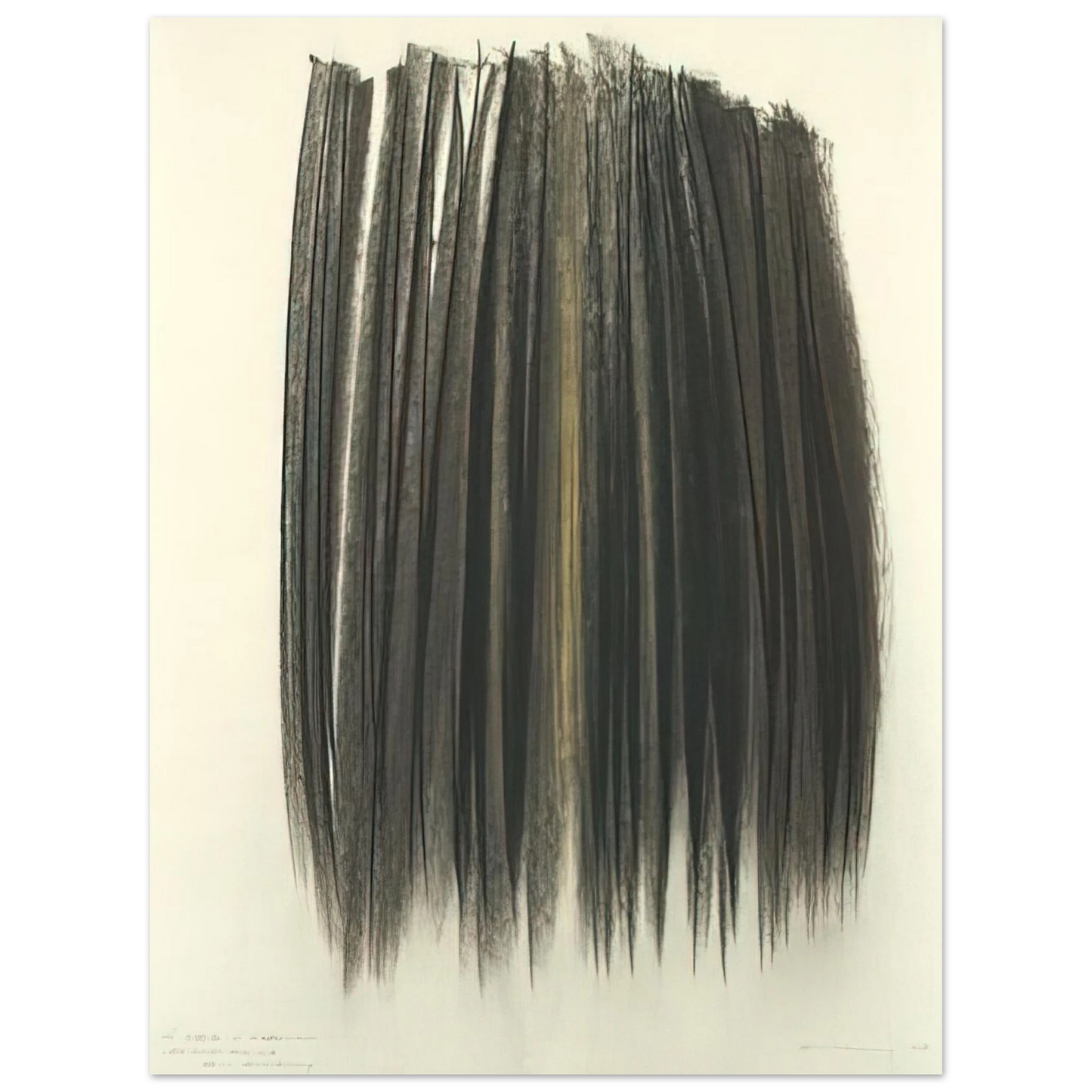 Hans Hartung - Untitled - 1960 Fine Art Poster - Default Title