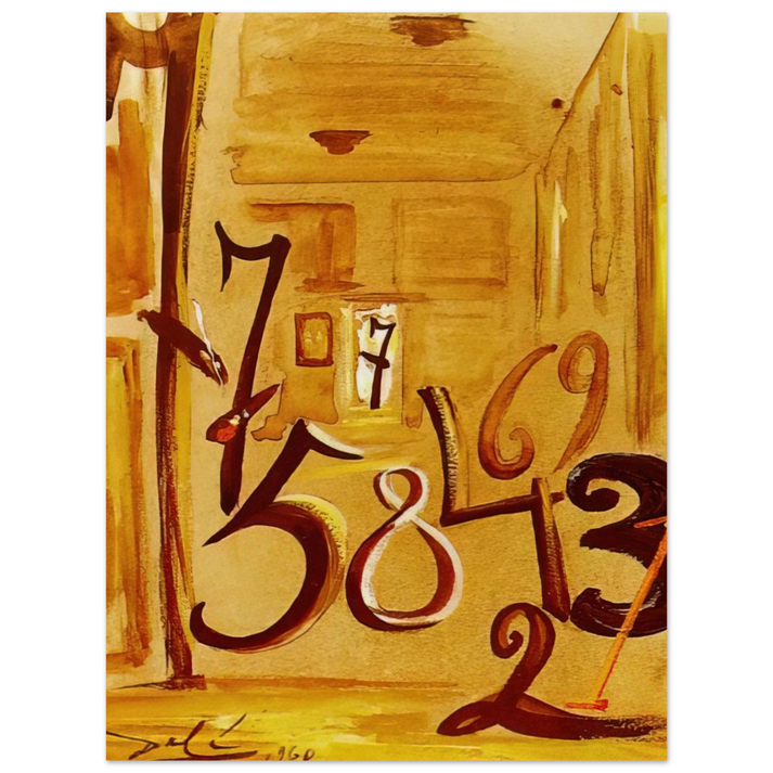 Salvador Dali - THE MAIDS IN WAITING LAS MENINAS 75x100 cm / 30x40inches Fine Art Poster