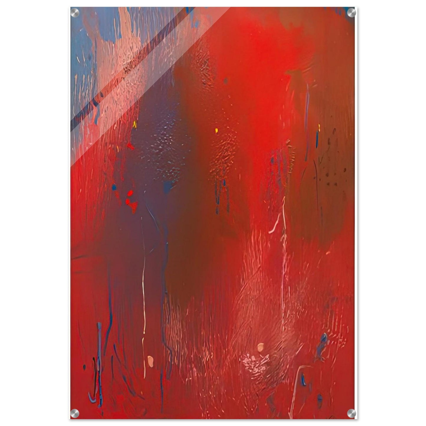 Warrior, 1991- - Helen Frankenthaler Acrylic Print - 70x100 cm / 28x40″ inches