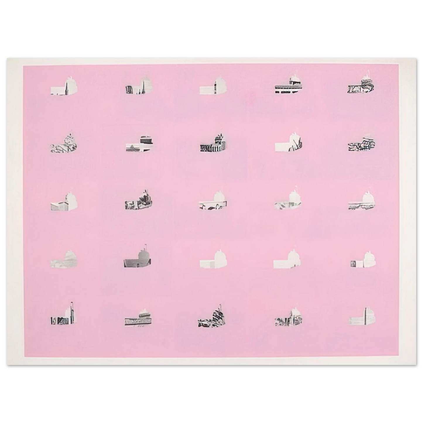 Dieter Roth - Berlin 2 - 1970 Fine Art Poster - Default Title