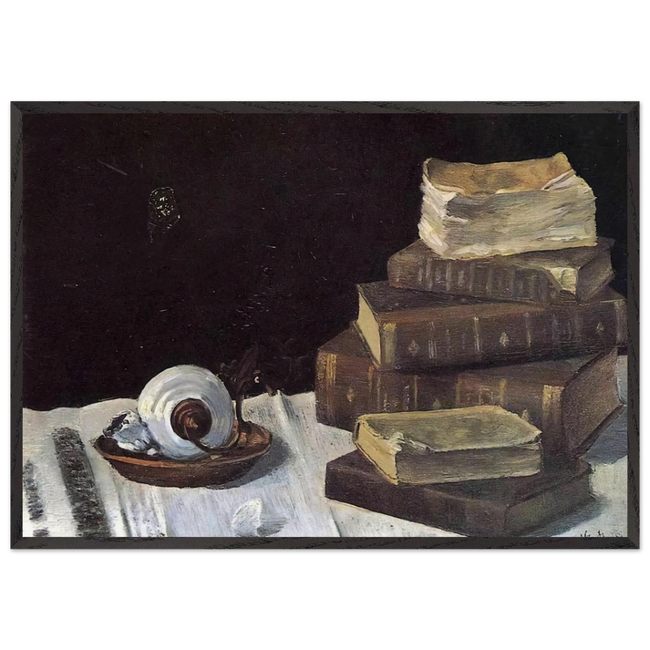 NOT IDENTIFIED - Henri Matisse 70x100 cm / 28x40 inches Framed Art Print – Black Wooden Frame