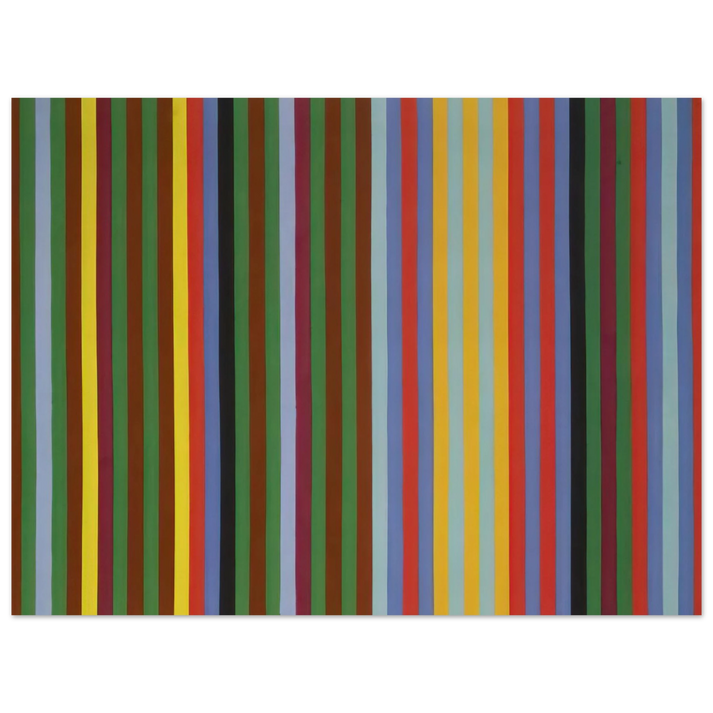 Gene Davis - Circus Sounds - 1967 75x100 cm / 30x40inches Fine Art Poster