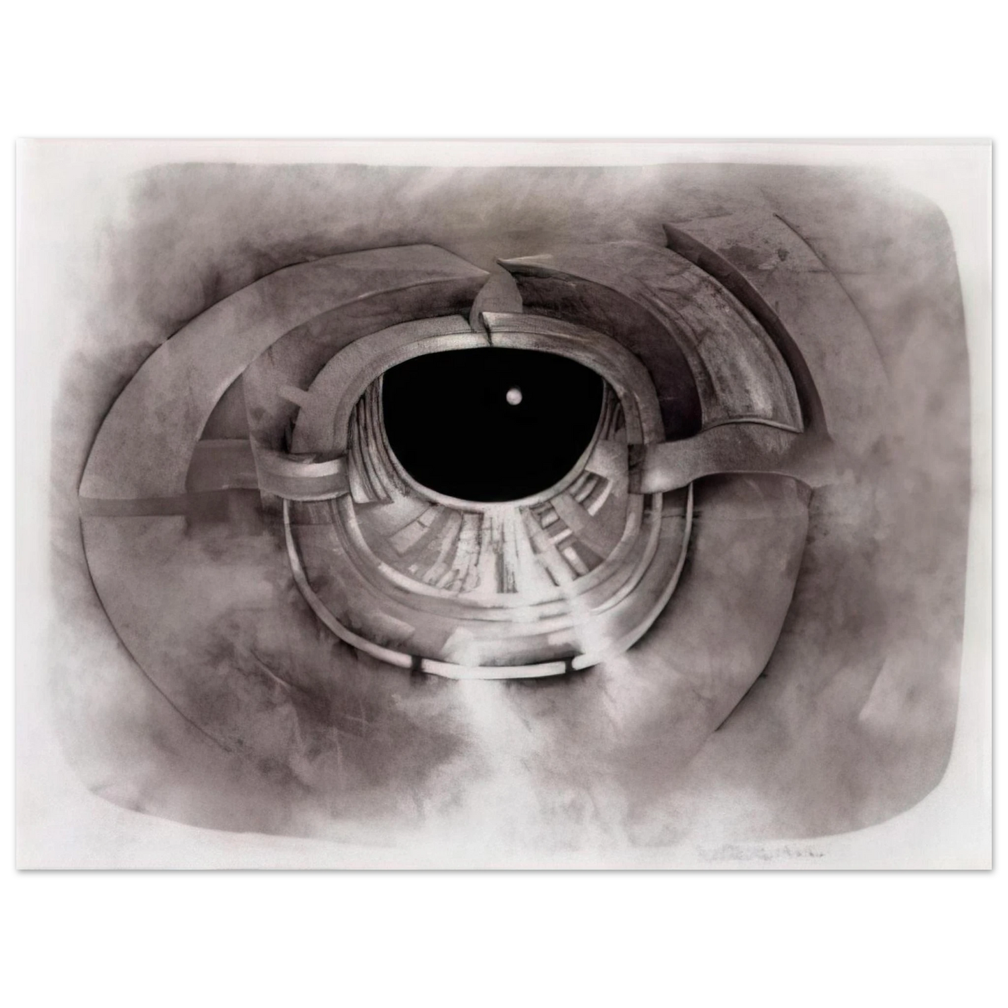 Lee Bontecou - UNTITLED 1962 1 Fine Art Poster - Default Title