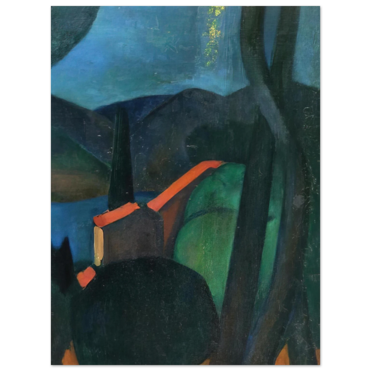 Andre Derain - MARTIGUES LANDSCAPE 1908 Fine Art Poster - Default Title