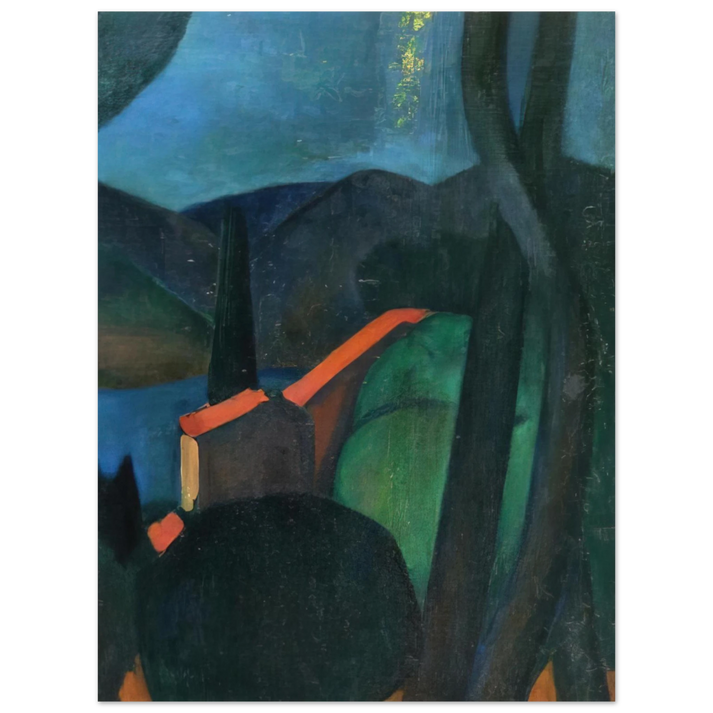 Andre Derain - MARTIGUES LANDSCAPE 1908 75x100 cm / 30x40inches Fine Art Poster