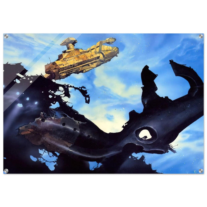 Chris Foss - Chris Foss Acrylic Print - 70x100 cm / 28x40″ inches | Chris Foss Wall Art | Chris Foss Prints