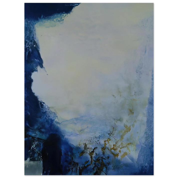 Zao Wou-Ki - 04 08 1993 1993 75x100 cm / 30x40inches Fine Art Poster