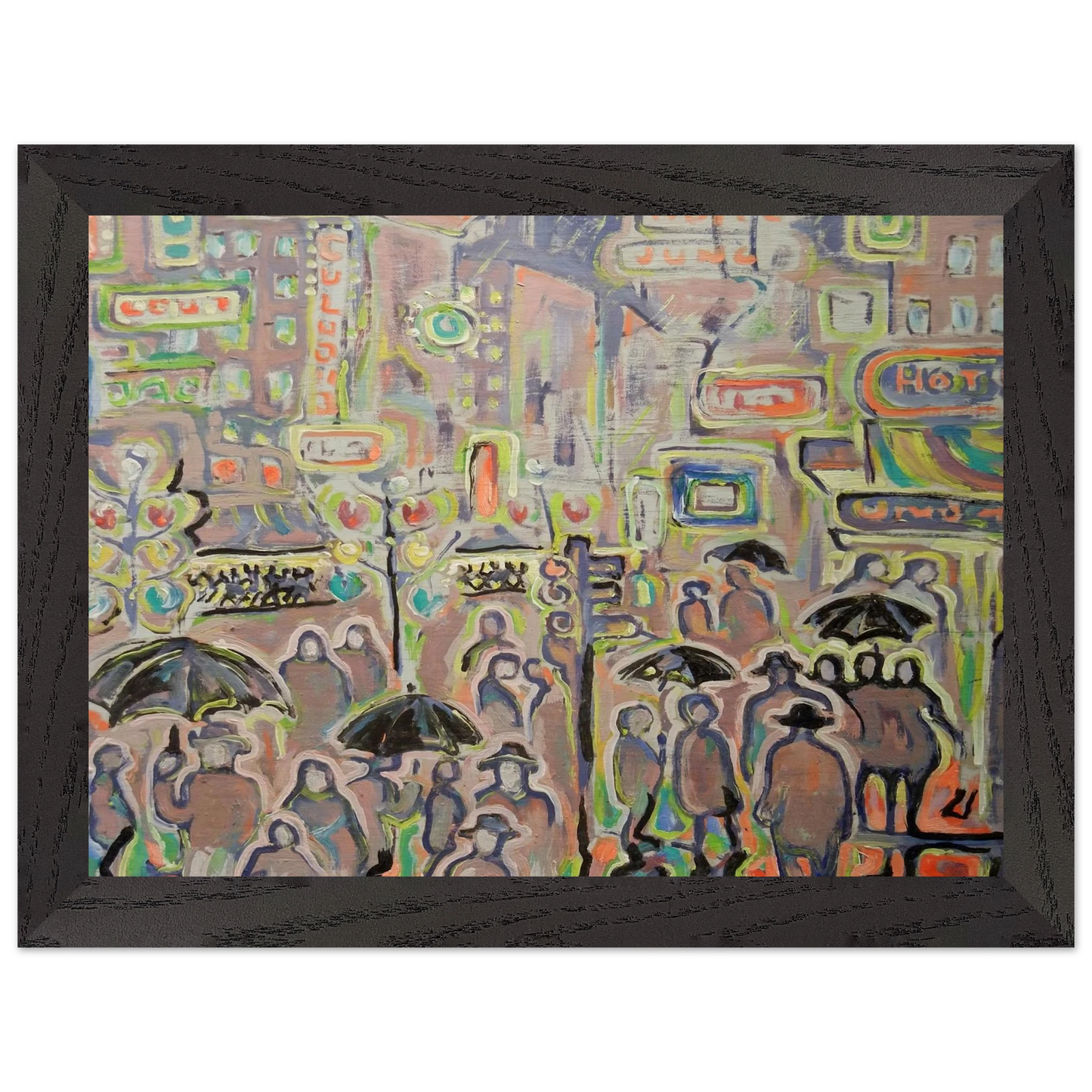 Walter Inglis Anderson - Walter Anderson Wall art - 30x40 cm / 12x16 inches - Premium Wooden Framed Poster With Fine Art Paper - Black frame