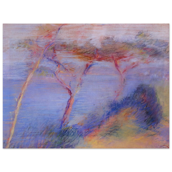 Henri-Edmond Cross - Landscape 75x100 cm / 30x40inches Fine Art Poster