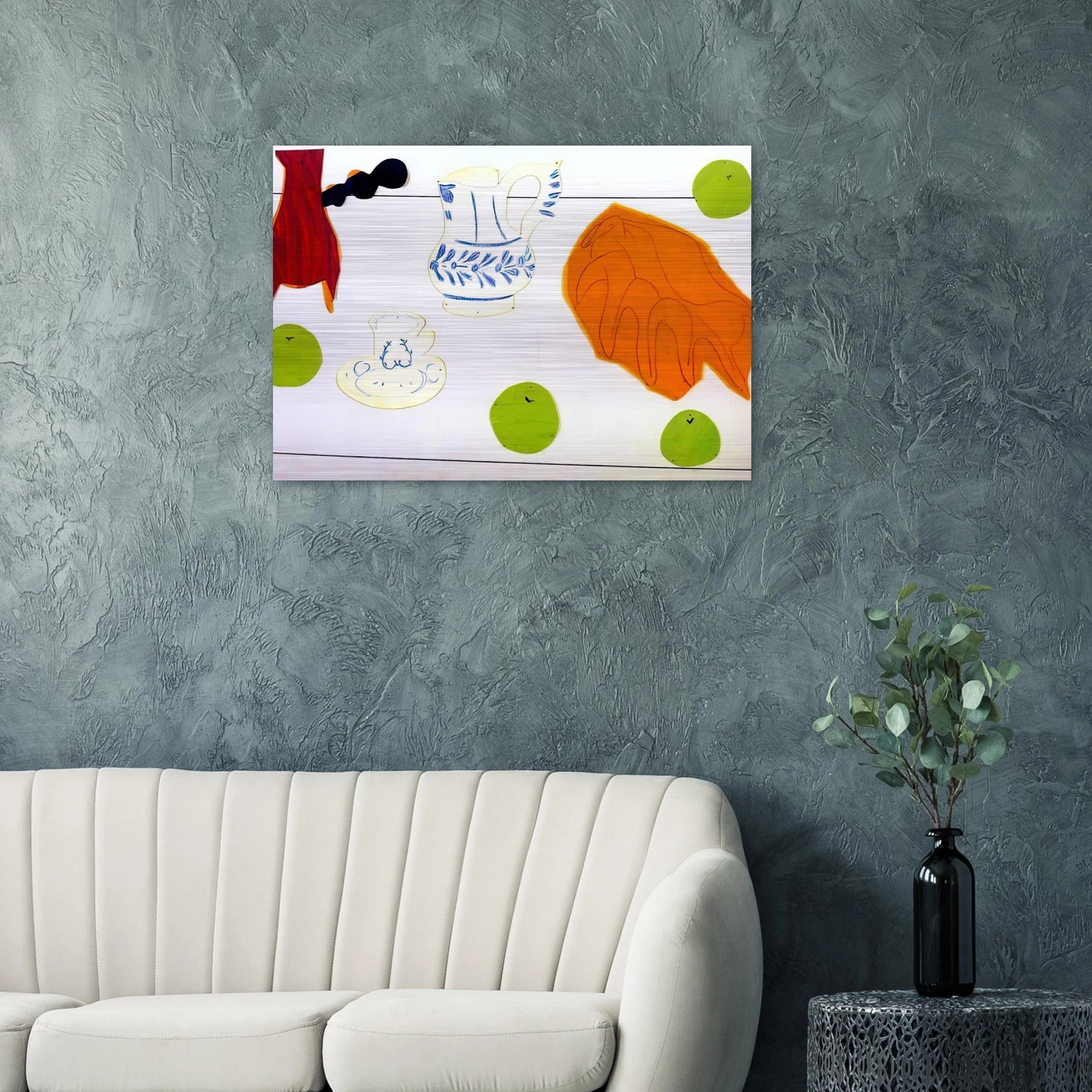 STILL LIFE WITH SEASHELL 1940 - Henri Matisse Brushed Aluminum Print - 70x100 cm / 28x40 inches | Henri Matisse Aluminum Print | Henri Matisse Prints