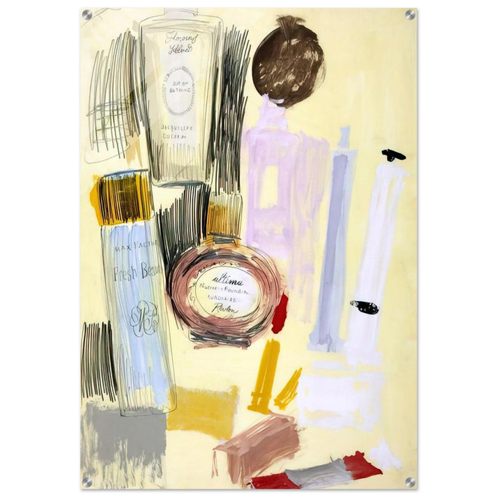 Untitled Beauty Products - Andy Warhol Acrylic Print - 70x100 cm / 28x40″ inches