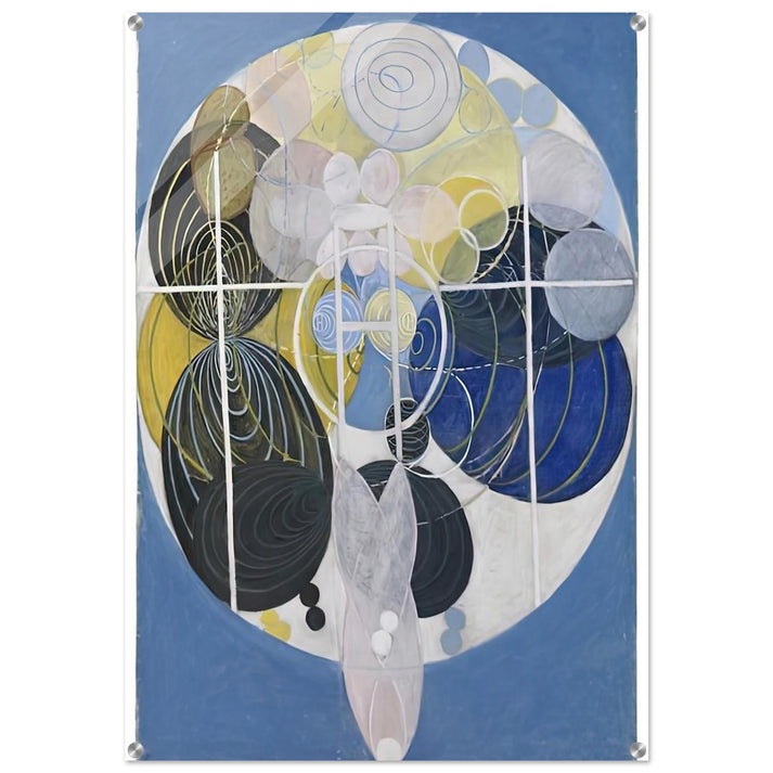 THE LARGE FIGURE PAINTINGS NR 5 1907 - Hilma af Klint Acrylic Print - 70x100 cm / 28x40″ inches