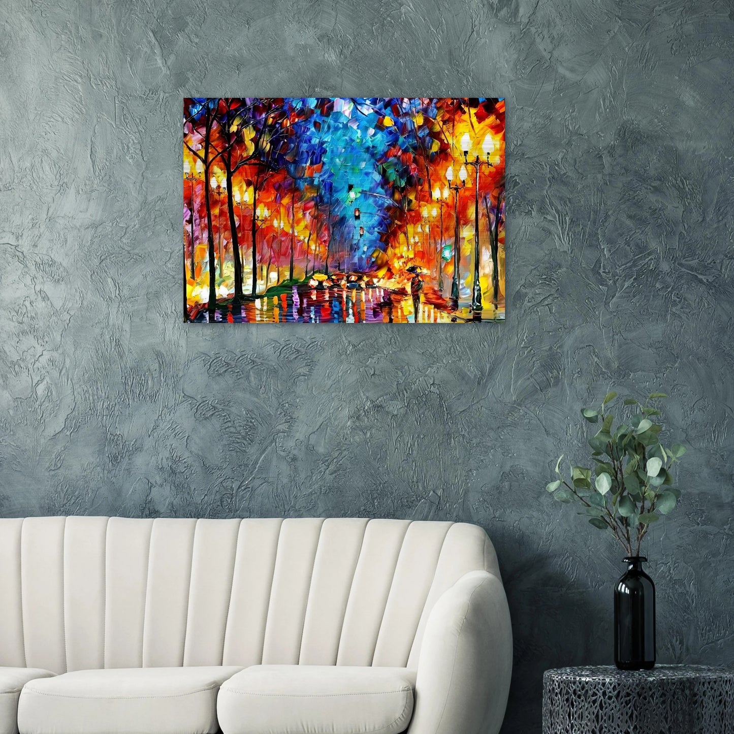 Leonid Afremov - Leonid Afremov Brushed Aluminum Print - 70x100 cm / 28x40 inches | Leonid Afremov Aluminum Print | Leonid Afremov Prints