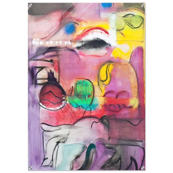 Marilyn - Grace Hartigan Acrylic Print - 70x100 cm / 28x40″ inches