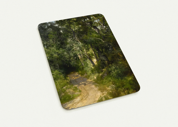 Cockington Lane near Torquay England By Thomas Moran Pack of 10 Post Cards | Thomas Moran Post Cards | A6 (10.5 x 14.8 cm) - 4.1 x 5.8 inches