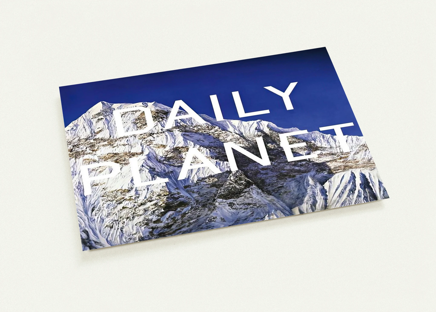 DAILY PLANET 2003 By Edward Ruscha Pack of 10 Post Cards | Edward Ruscha Post Cards | A6 (10.5 x 14.8 cm) - 4.1 x 5.8 inches