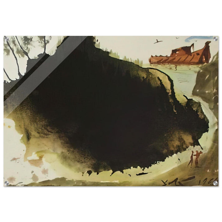 AQUAE DILUVII SUPER TERRAM GENESIS 6 17 1967 - Salvador Dali Acrylic Print - 70x100 cm / 28x40″ inches