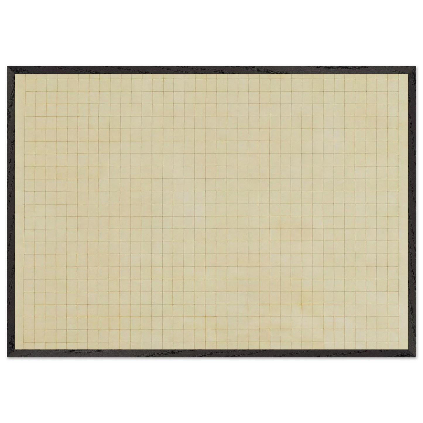 The Harvest - Agnes Martin Framed Art Print – Black Wooden Frame - Default Title - -Framed Art Print