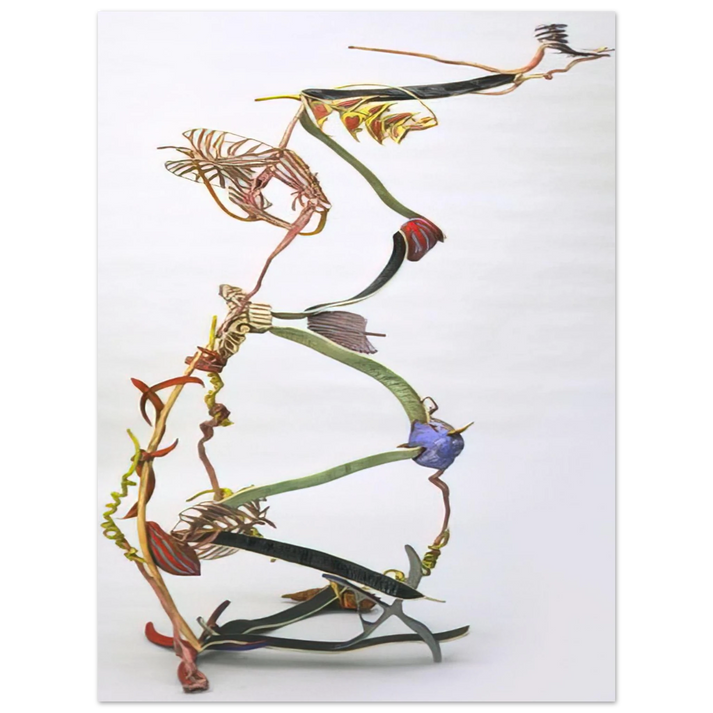 Nancy Graves - EXTEND EXPAND 1983 75x100 cm / 30x40inches Fine Art Poster