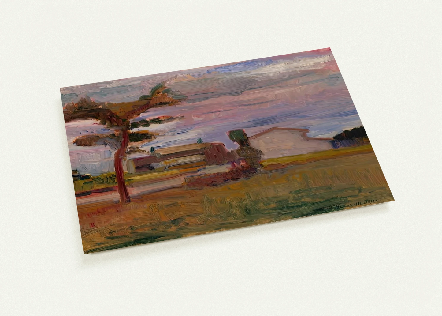 CORSICAN LANDSCAPE 1898 By Henri Matisse Pack of 10 Post Cards | Henri Matisse Post Cards | A6 (10.5 x 14.8 cm) - 4.1 x 5.8 inches