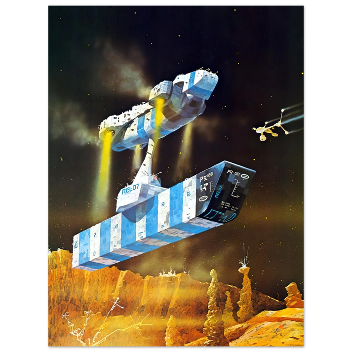Chris Foss - Chris Foss 75x100 cm / 30x40inches Fine Art Poster