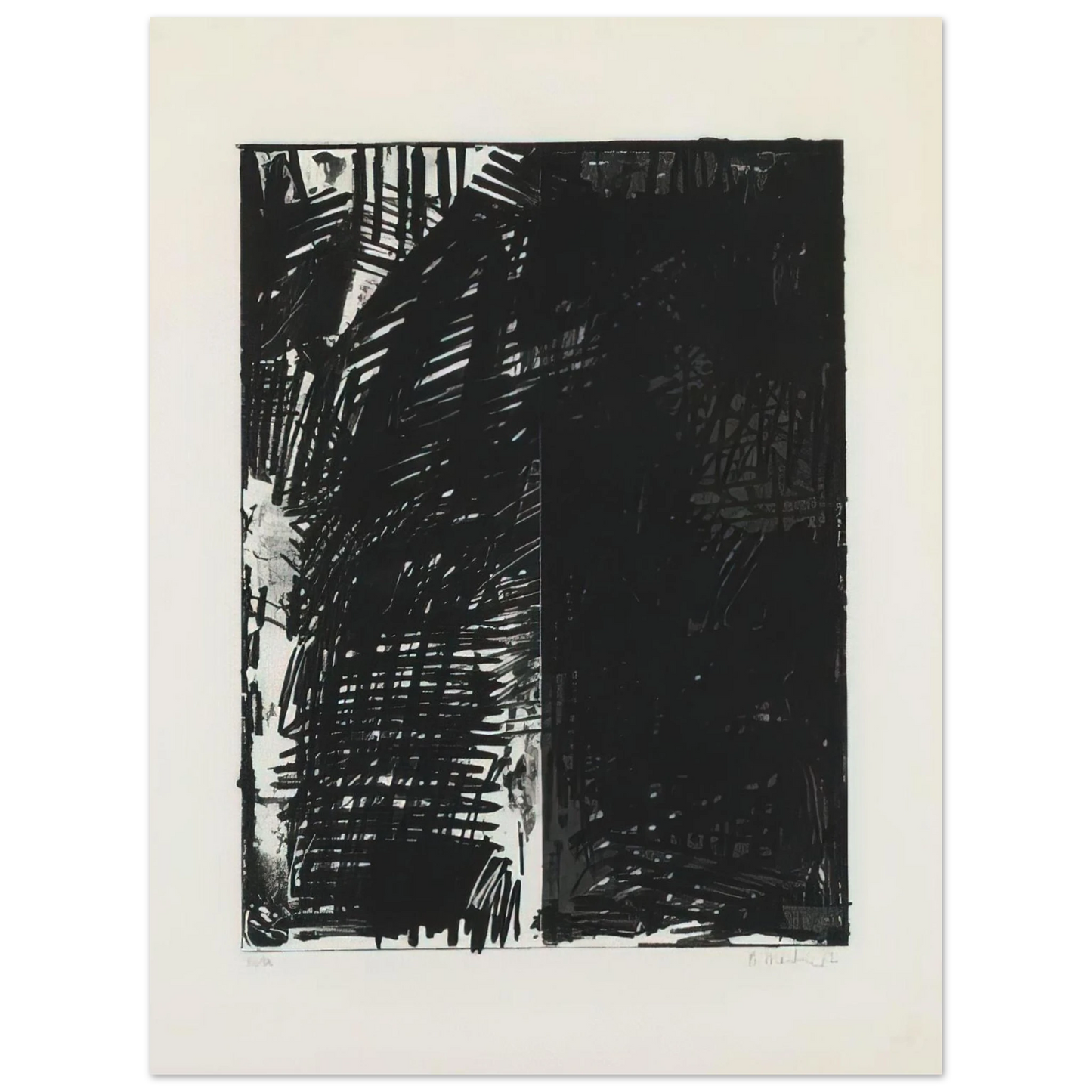 Brice Marden - Untitled Press Series - 1972 Fine Art Poster - Default Title