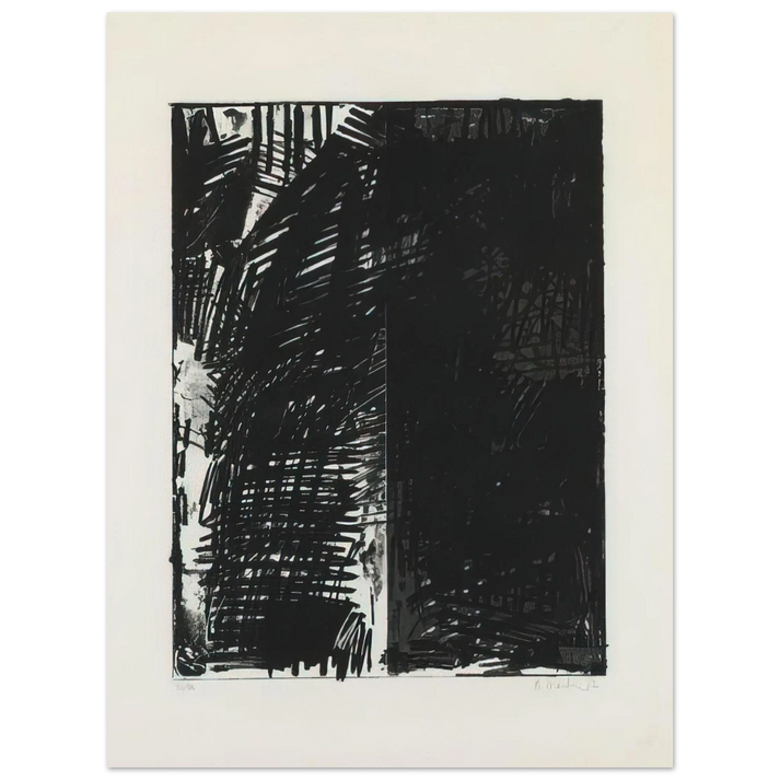 Brice Marden - Untitled Press Series - 1972 75x100 cm / 30x40inches Fine Art Poster