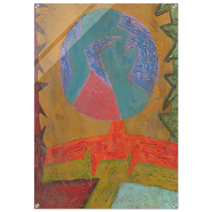 Luna - Pedro Coronel Acrylic Print - 70x100 cm / 28x40″ inches