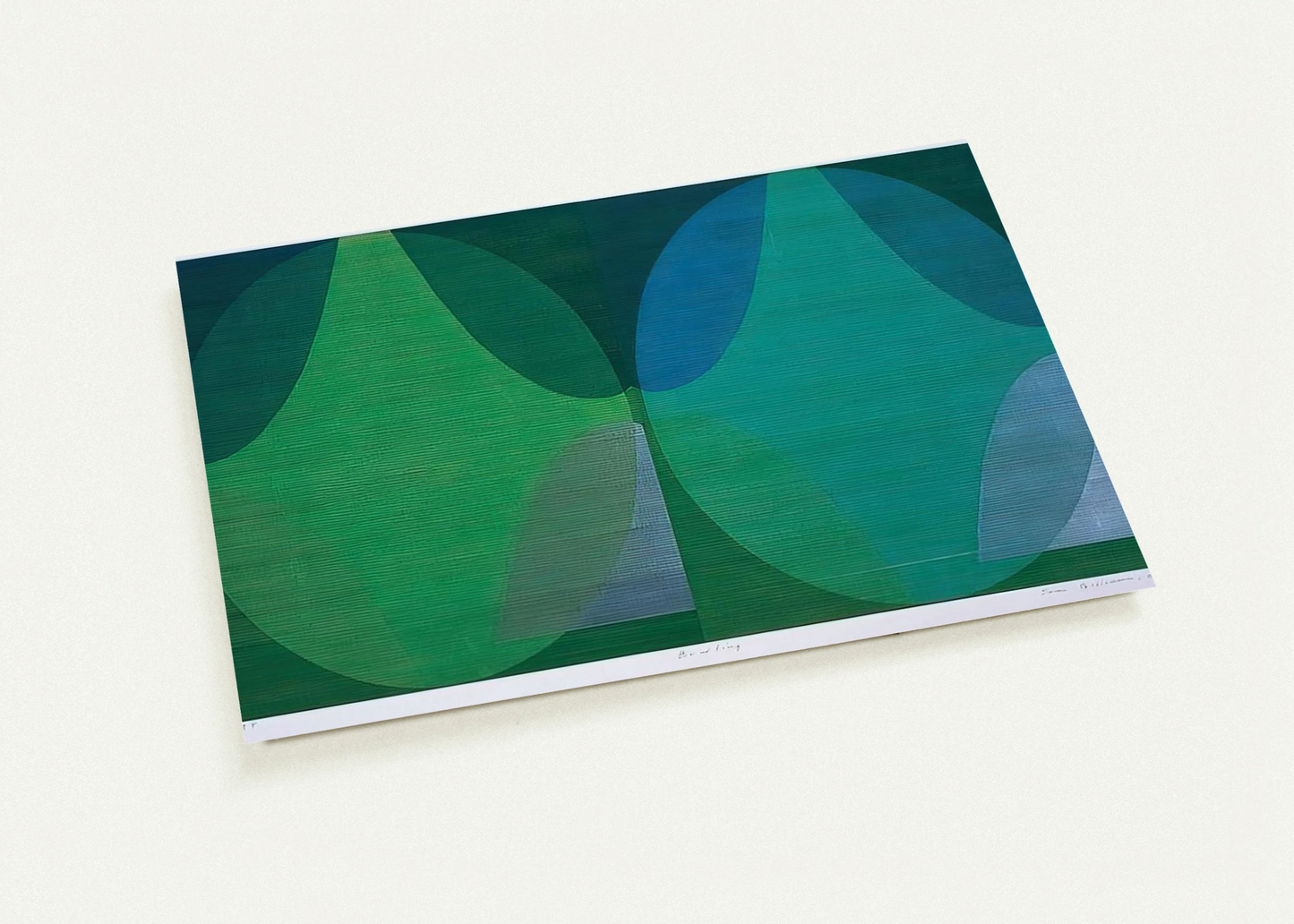 Bowling By Sam Gilliam Pack of 10 Post Cards | Sam Gilliam Post Cards | A6 (10.5 x 14.8 cm) - 4.1 x 5.8 inches
