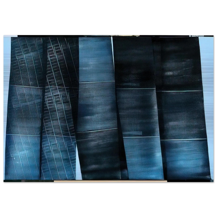 Untitled - 1976 - Hans Hartung Brushed Aluminum Print - 70x100 cm / 28x40 inches | Hans Hartung Aluminum Print | Hans Hartung Prints