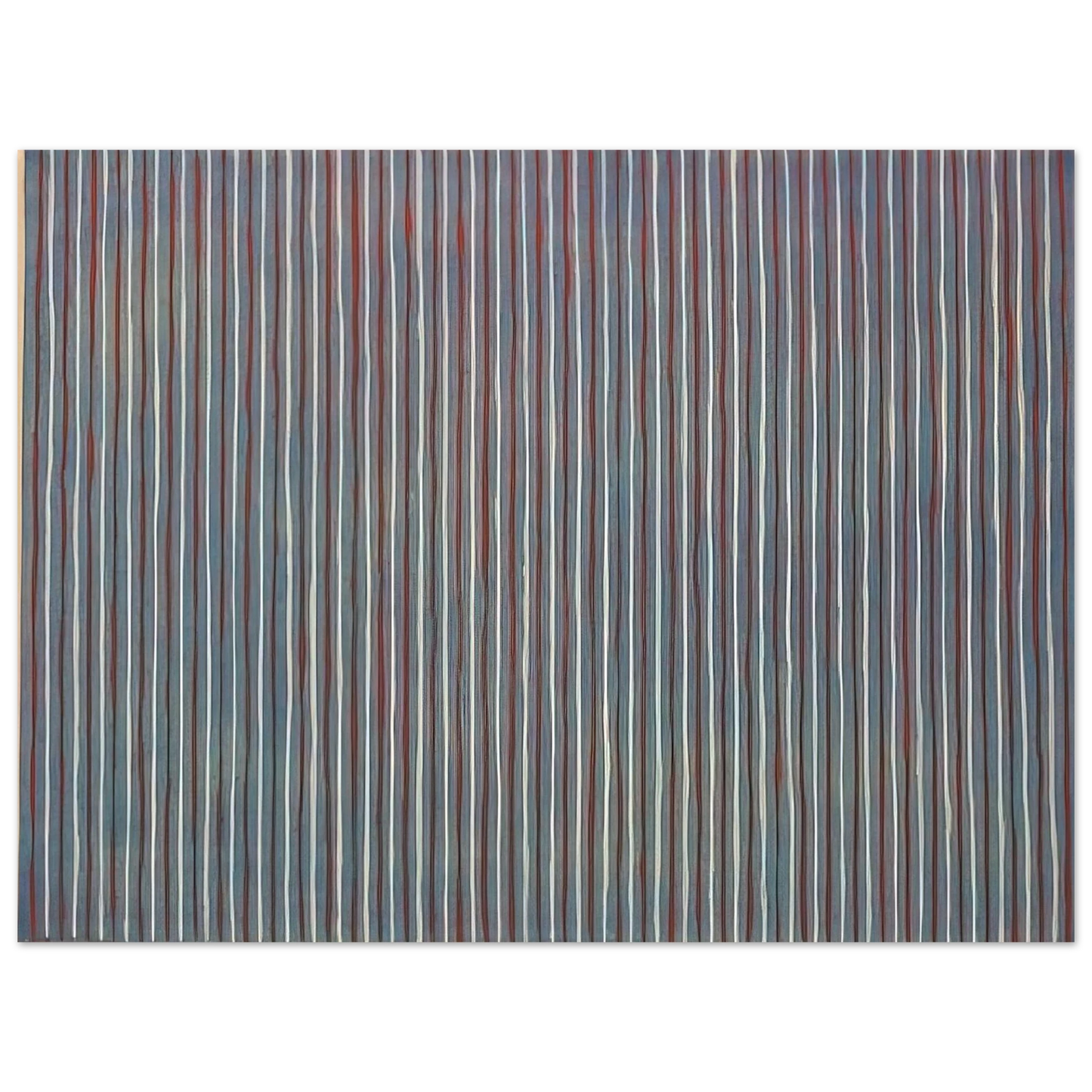 Gene Davis - Salute - 1958 Fine Art Poster - Default Title