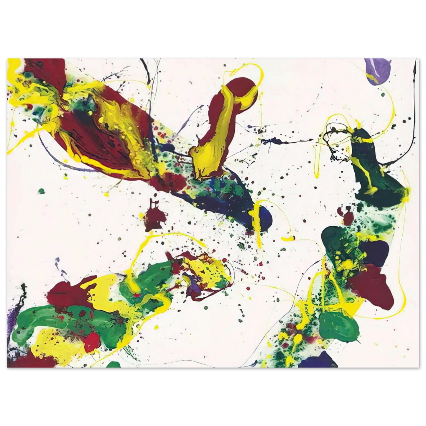 Sam Francis - Hail Hailey Fine Art Poster - Default Title