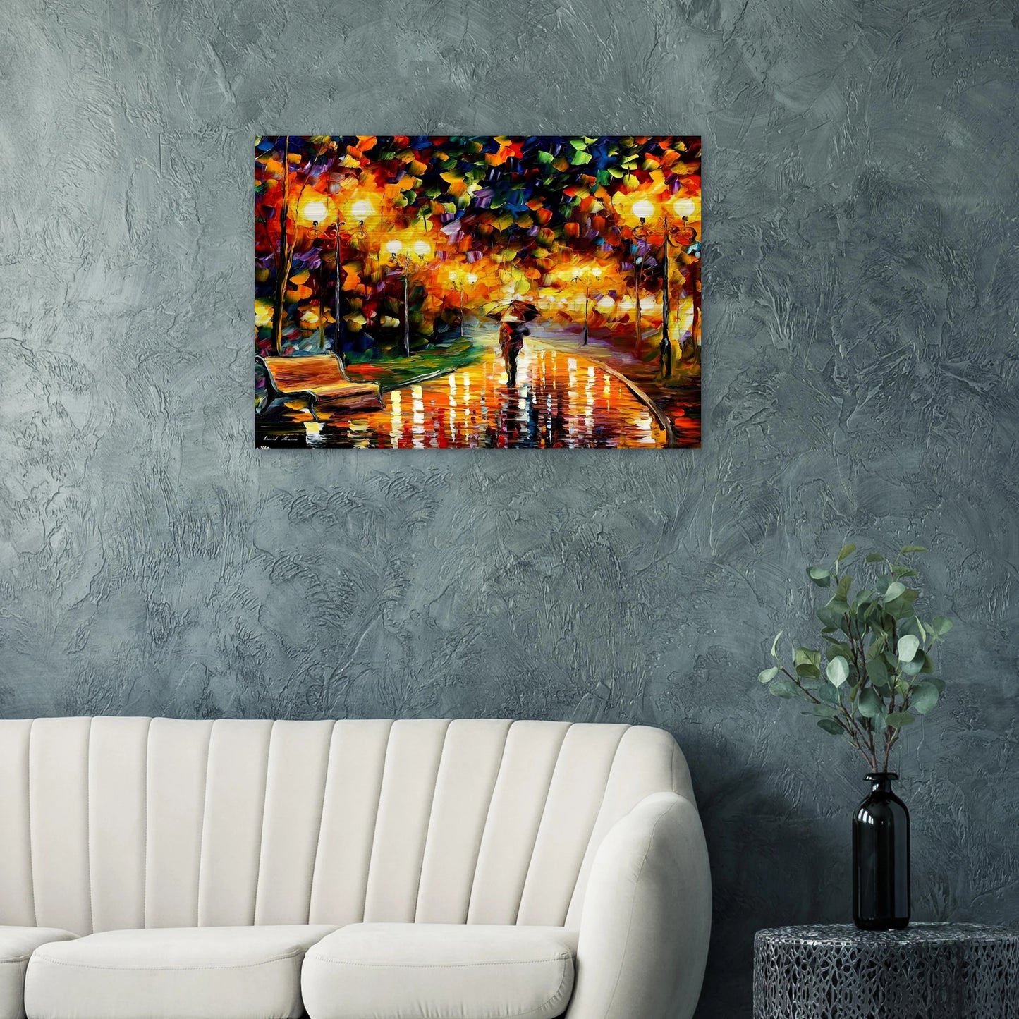 Leonid Afremov - Leonid Afremov Brushed Aluminum Print - 70x100 cm / 28x40 inches | Leonid Afremov Aluminum Print | Leonid Afremov Prints