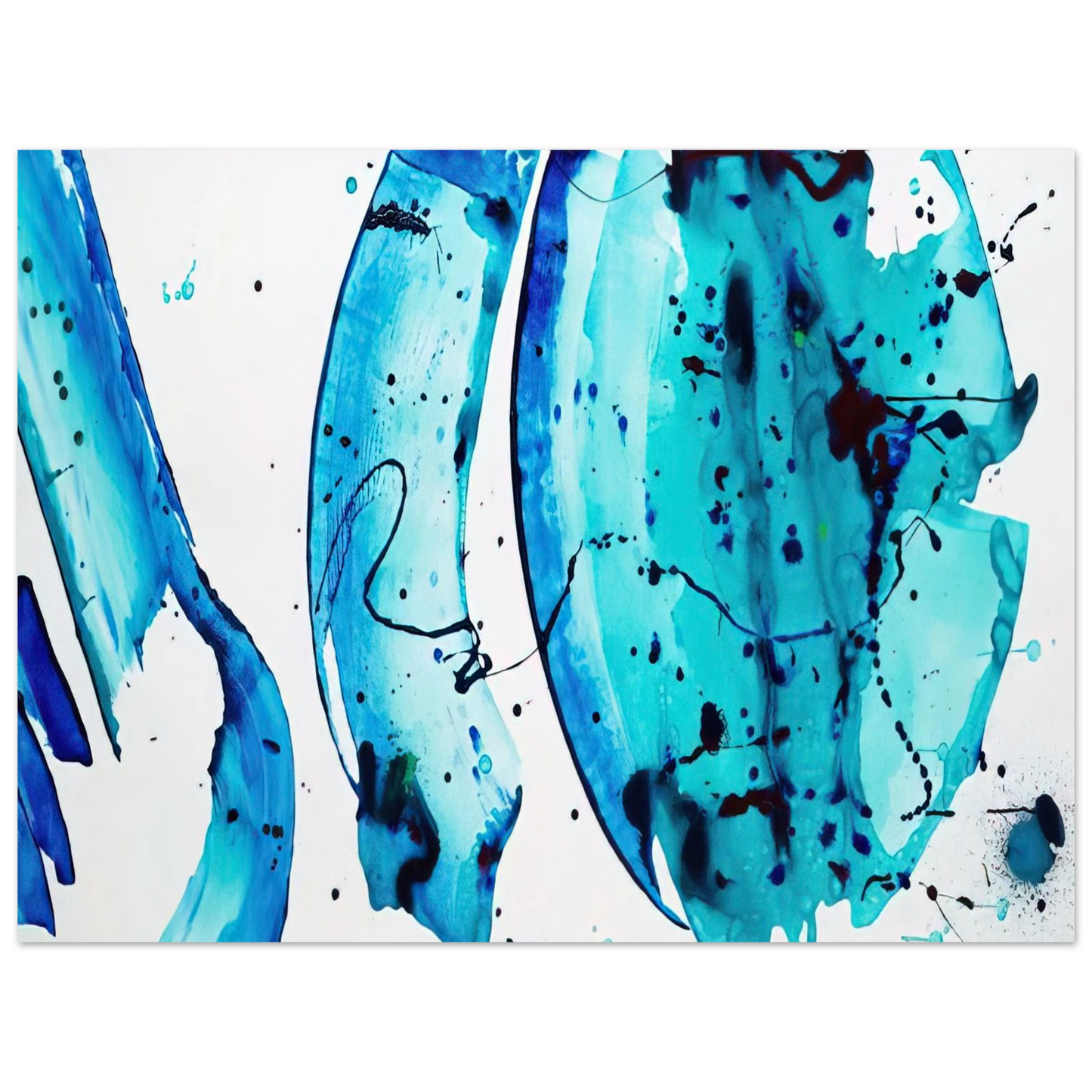 Barnett Newman - Untitled Fine Art Poster - Default Title