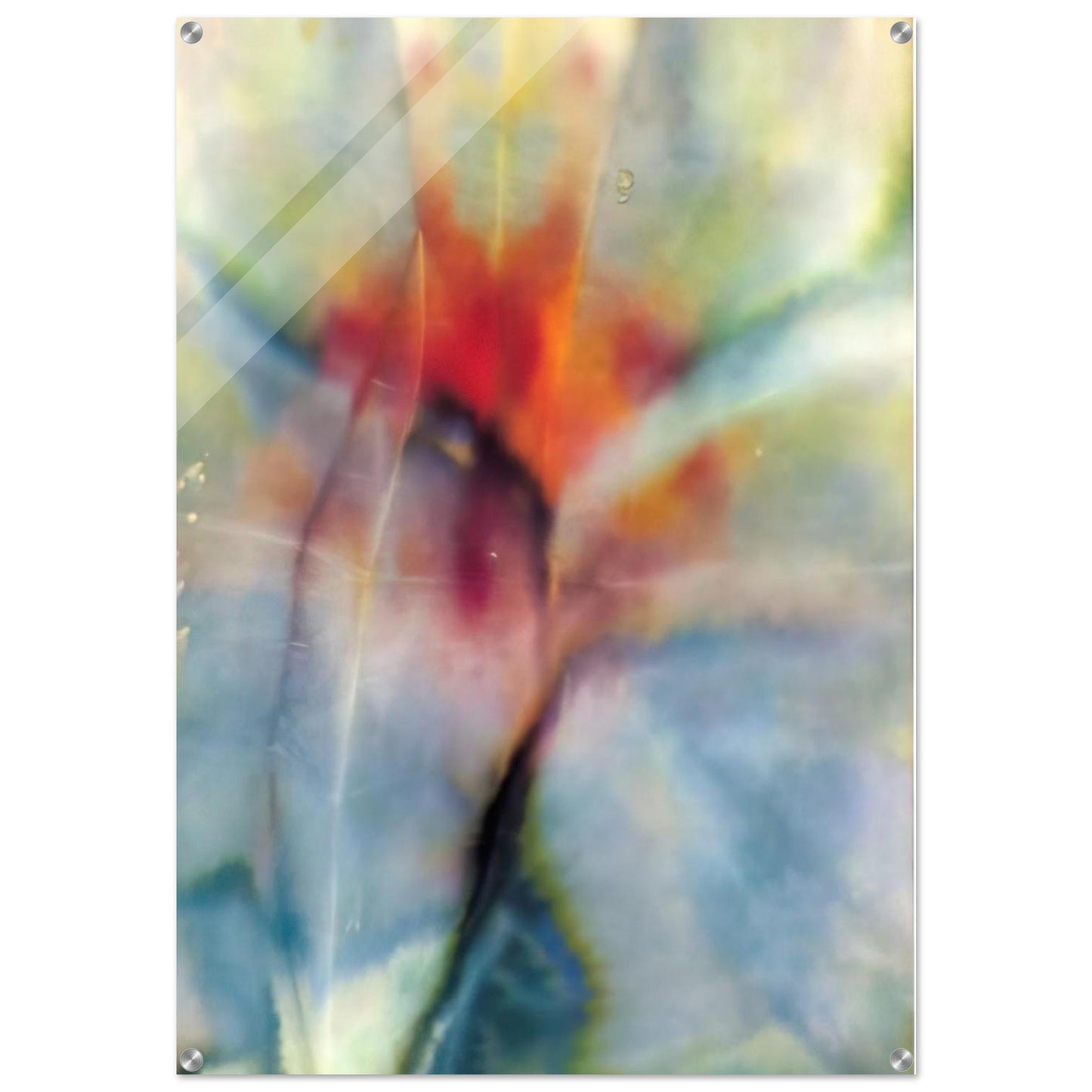 Abstraction - Sam Gilliam Acrylic Print - 70x100 cm / 28x40″ inches | Sam Gilliam Wall Art | Sam Gilliam Prints