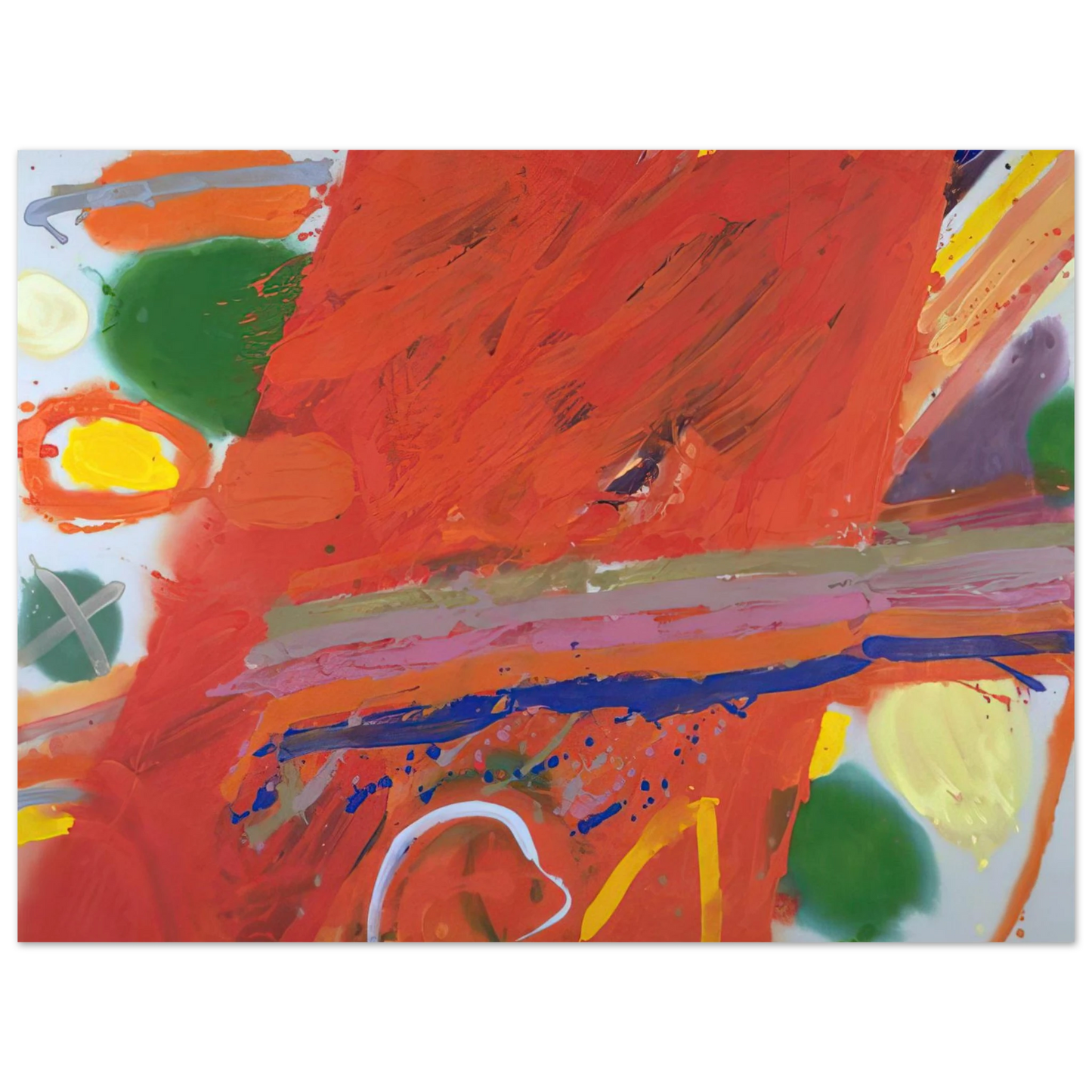 Albert Irvin - Empress - 1982 Fine Art Poster - Default Title