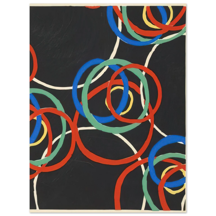 Sonia Delaunay - DESIGN 75x100 cm / 30x40inches Fine Art Poster