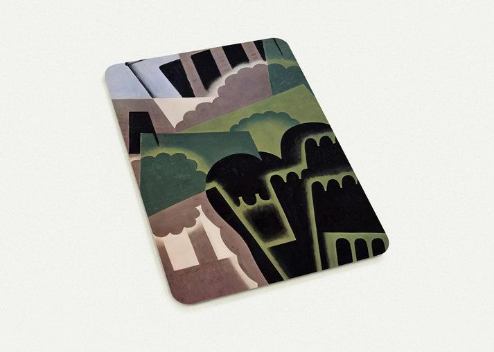 LANDSCAPE By Juan Gris Pack of 10 Post Cards | Juan Gris Post Cards | A6 (10.5 x 14.8 cm) - 4.1 x 5.8 inches