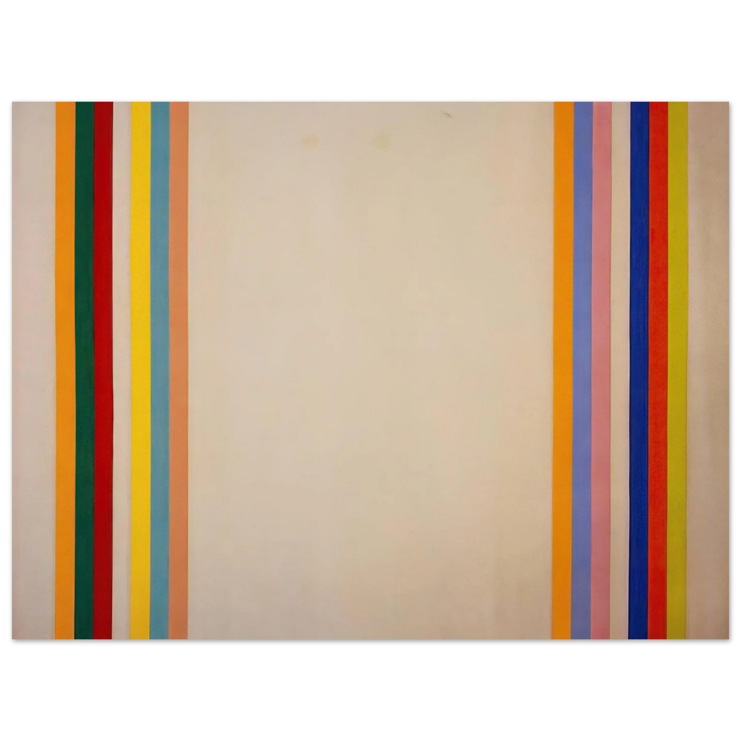 Gene Davis - Homage to Matisse - 1960 Fine Art Poster - Default Title