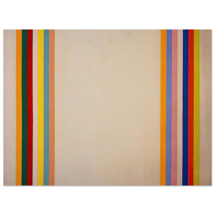 Gene Davis - Homage to Matisse - 1960 75x100 cm / 30x40inches Fine Art Poster