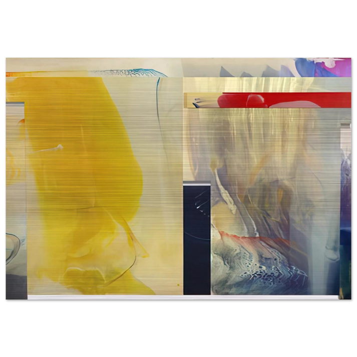 River Falls - Sam Gilliam Brushed Aluminum Print - 70x100 cm / 28x40 inches | Sam Gilliam Aluminum Print | Sam Gilliam Prints