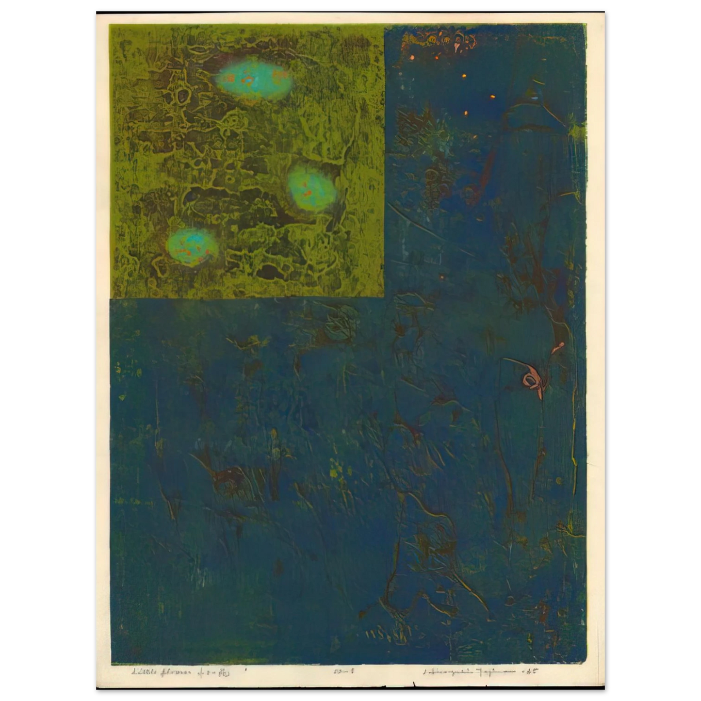 Hiroyuki Tajima - Little Flower - 1965 Fine Art Poster - Default Title