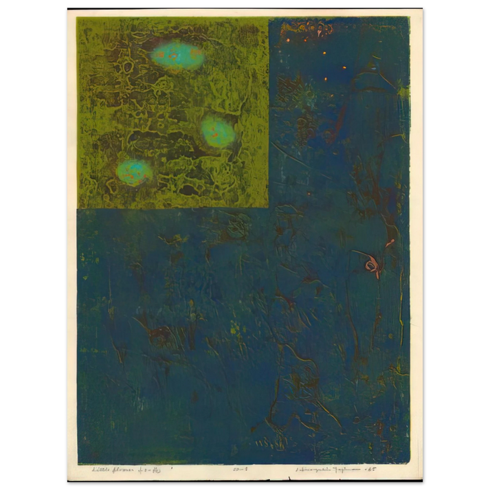 Hiroyuki Tajima - Little Flower - 1965 75x100 cm / 30x40inches Fine Art Poster