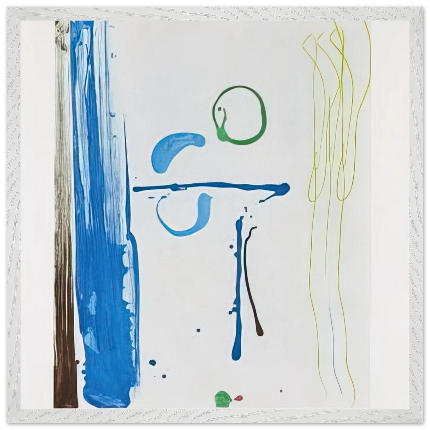 Helen Frankenthaler - Sunshine After Rain - 1987 Wall art - 20x50 cm / 8x20 inches - Fine Art Poster - -