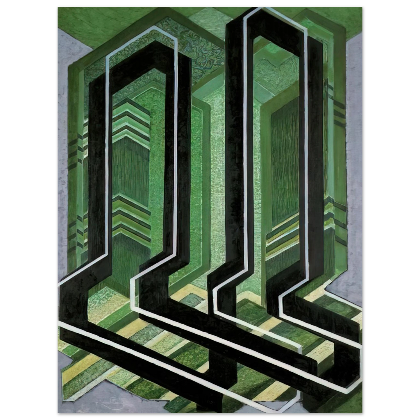 Frantisek Kupka - Diagonal Planes Fine Art Poster - Default Title